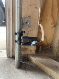 Garage Door track repair