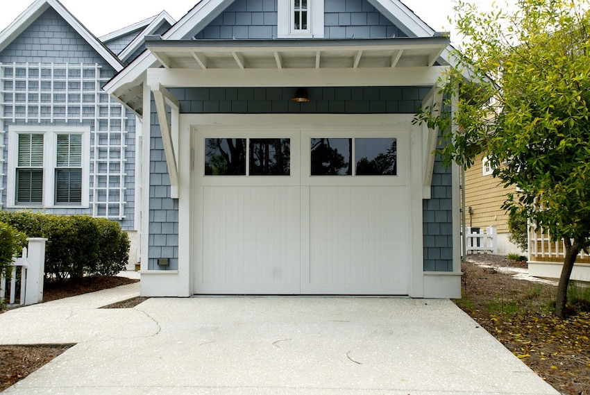 8x7 Garage Door, width of 8 feet and a height of 7 feet